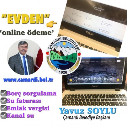 BELEDİYEMİZ E-BELEDİYE SİSTEMİ İLE HİZMETİNİZDE